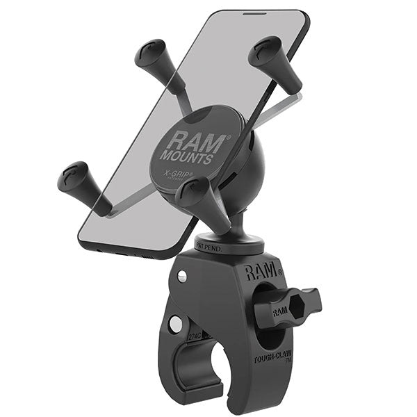 Ram Mounts Snap-Link Tough-Claw X-Grip Phone Mount (Ram-Hol-Un7-400U) | MunroPowersports.com