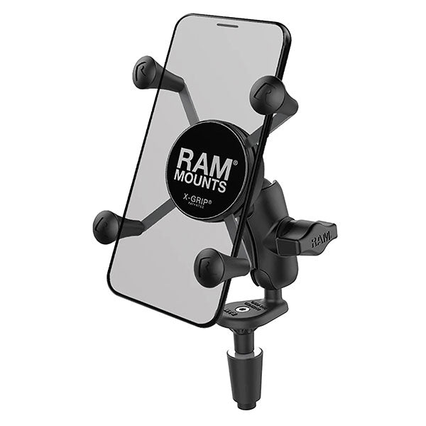 Ram Mounts X-Grip Phone Mount Fork Stem Base (Ram-B-176-A-Un7) | MunroPowersports.com