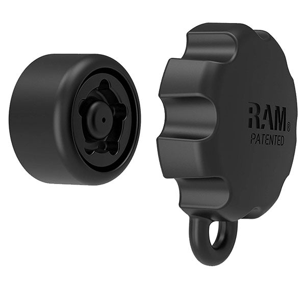 Ram Mounts Pin-Lock Security Knob B Socket (Rap-S-Knob3-5U) | MunroPowersports.com