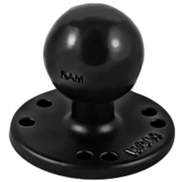 Ram Mounts Round Base With Ball (Ram-202-G4U) | MunroPowersports.com