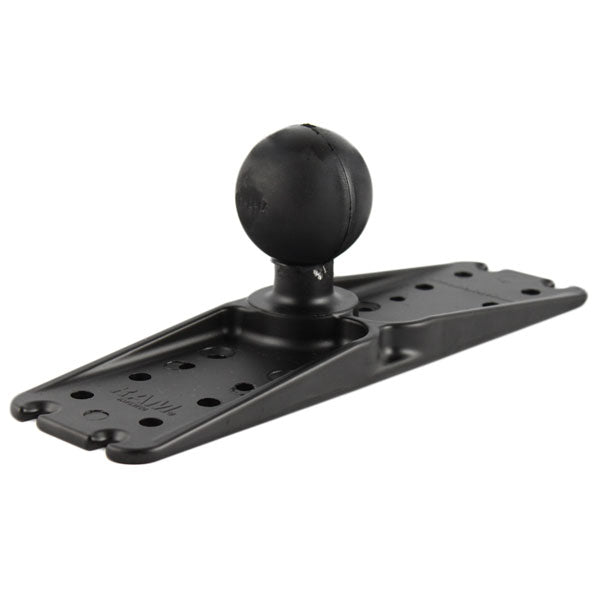 Ram Mounts Rectangular Base With Ball (Ram-D-111Bu) | MunroPowersports.com