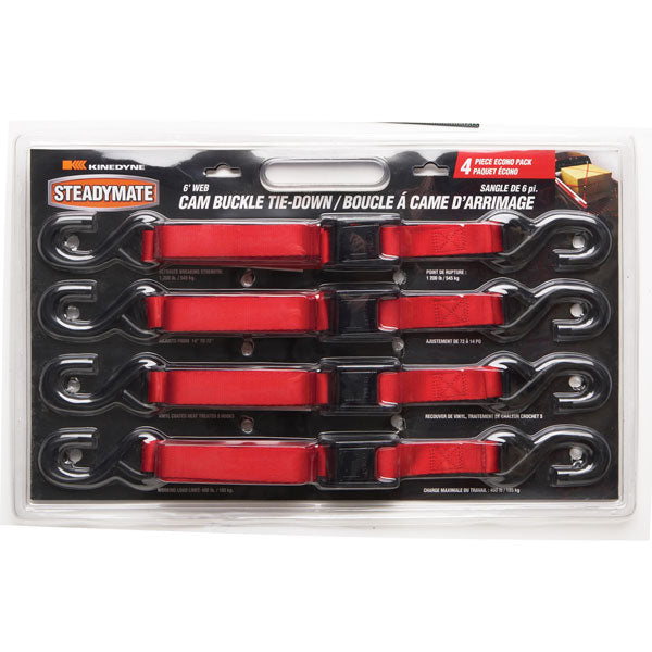 Steadymate Cam Buckle With Web 4Pk (15532) | MunroPowersports.com
