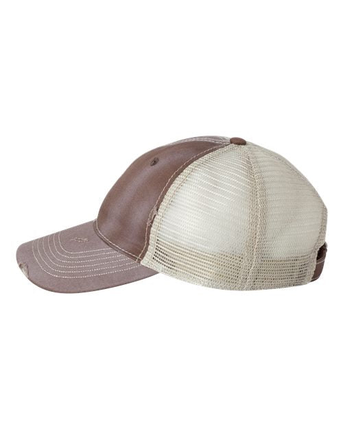 Sportsman Bounty Dirty-Washed Mesh-Back Cap - 3150S | MunroPowersports.com