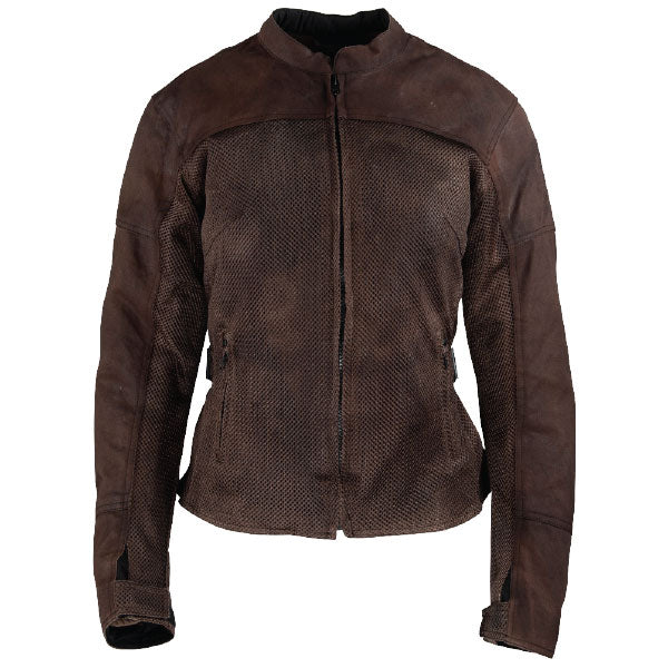 Joe Rocket Women'S Soleil Waxed Canvas/Mesh Jacket - 4-643384 | MunroPowersports.com