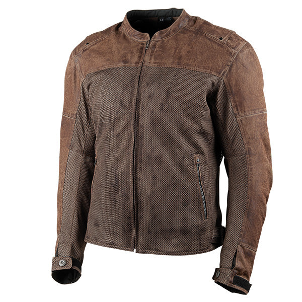 Jrc Richmond Waxed Canvas/Mesh Jacket - 4-645404 | MunroPowersports.com