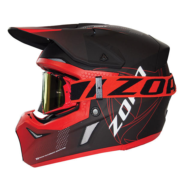 Zoan Wolf Mx Snocross Helmet - 471-7304 | MunroPowersports.com