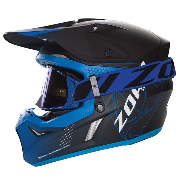 Zoan Wolf Mx Snocross Helmet - 471-7304 | MunroPowersports.com