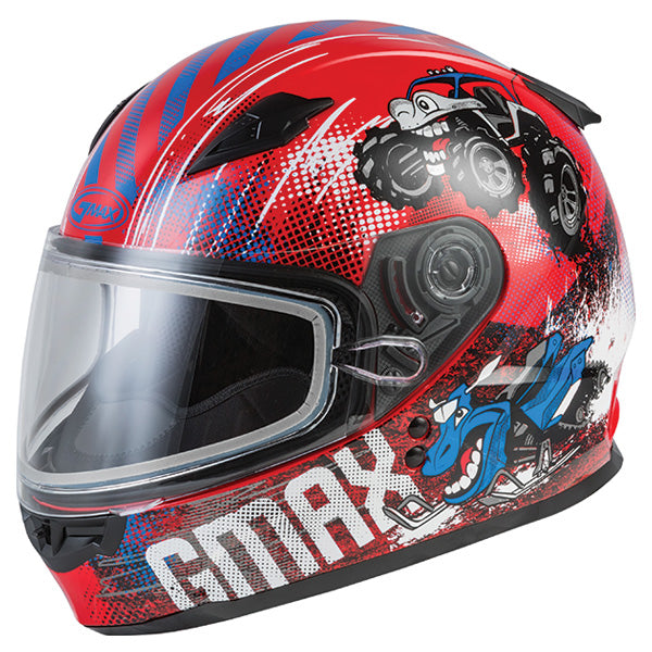 GMAX GM49Y Beast Youth Full Face Helmet 494-9510D | MunroPowersports.com