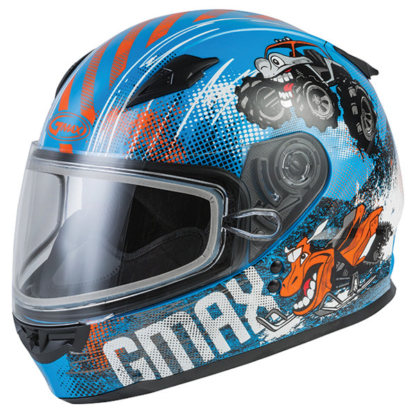 GMAX GM49Y Beast Youth Full Face Helmet 494-9510D | MunroPowersports.com
