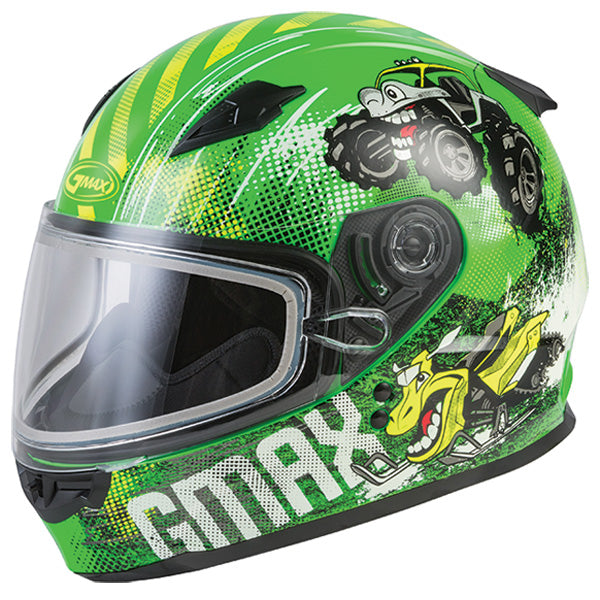 GMAX GM49Y Beast Youth Full Face Helmet 494-9510D | MunroPowersports.com