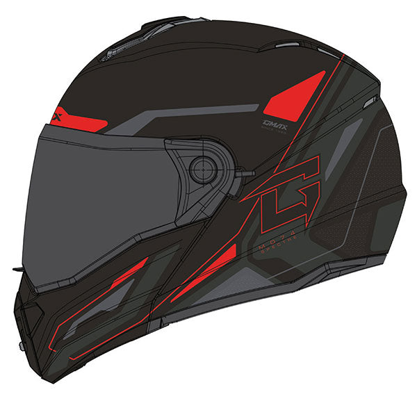 GMAX MD74 Spectre Full Face Helmet 497-4214D | MunroPowersports.com