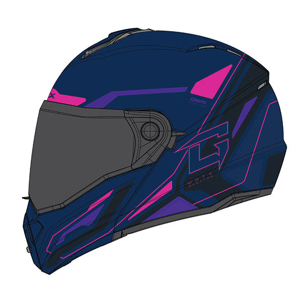 GMAX MD74 Spectre Full Face Helmet 497-4214D | MunroPowersports.com