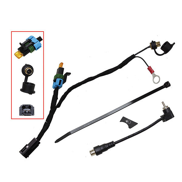 SPX Heated Visor Plug Kit (SM-01605) | MunroPowersports.com