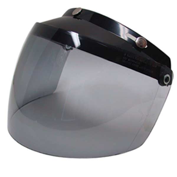 GMAX OF-2 Open Face Helmet 3-Snap Flip Up Shield 499-9015 | MunroPowersports.com