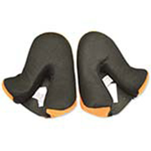 GMAX GM56 Orange Cheek Pads 499-9727 | MunroPowersports.com
