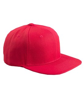 Yupoong Adult 6-Panel Structured Flat Visor Classic Snapback - 6089 | MunroPowersports.com