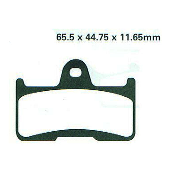 Rock Hard Full-Metal Brake Pad (AT-05420F) | MunroPowersports.com