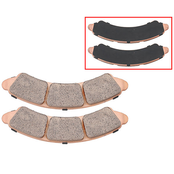Rock Hard Full-Metal Brake Pad (AT-05671F) | MunroPowersports.com