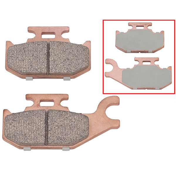 Rock Hard Full-Metal Brake Pad (AT-05672F) | MunroPowersports.com