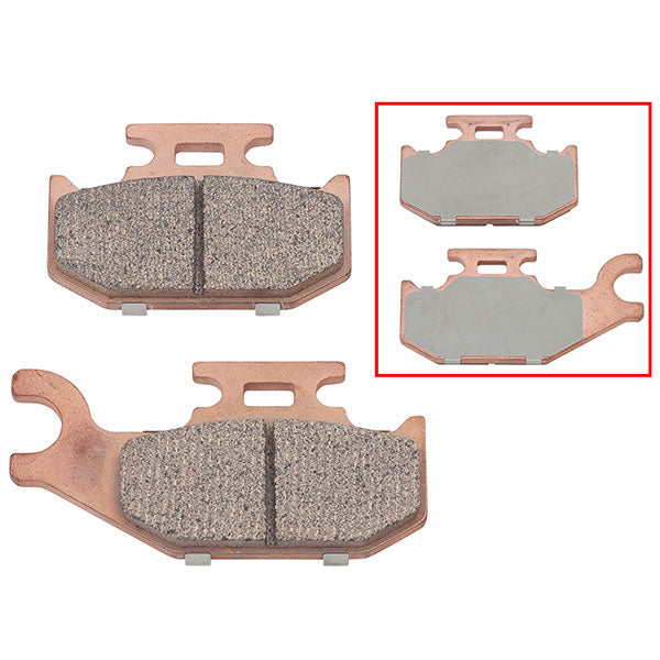 Rock Hard Full-Metal Brake Pad (AT-05673F) | MunroPowersports.com