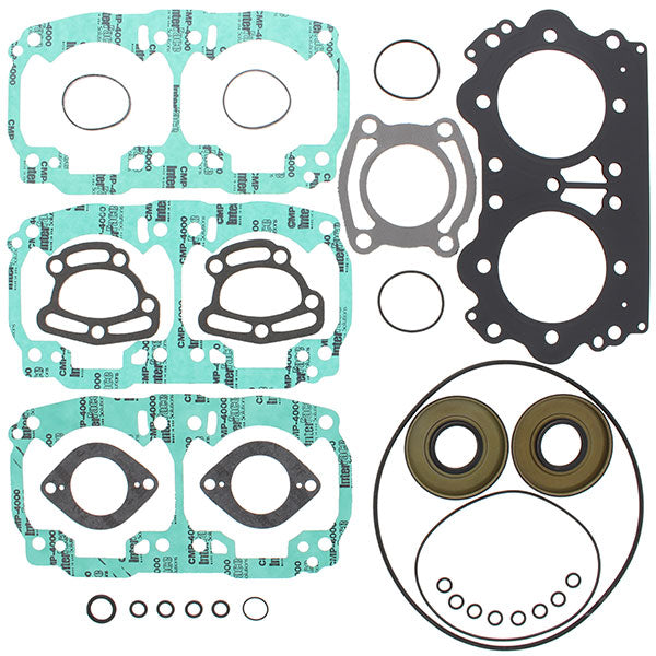 Vertex Complete Gasket Set With Oil Seals (611206) | MunroPowersports.com