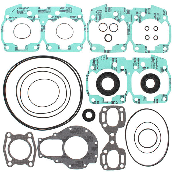 Vertex Complete Gasket Set With Oil Seals (611209) | MunroPowersports.com