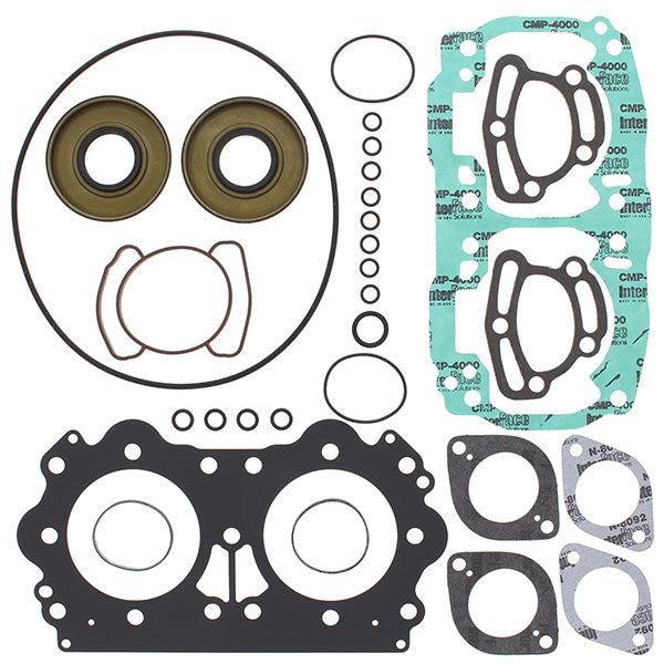 Vertex Complete Gasket Set With Oil Seals (611211) | MunroPowersports.com