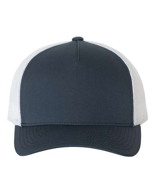 Yupoong Adult 5-Panel Retro Trucker Cap - 6506 | MunroPowersports.com