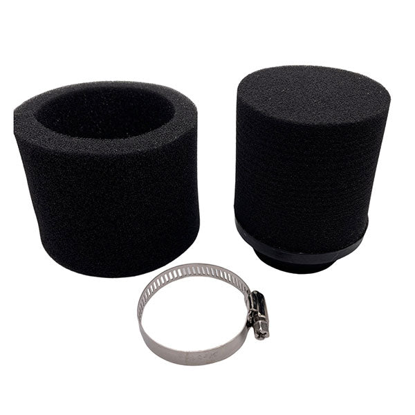 Mogo Parts Air Filter 38-40Mm, Hp Black Foam With Pre-Filter (06-0417) | MunroPowersports.com