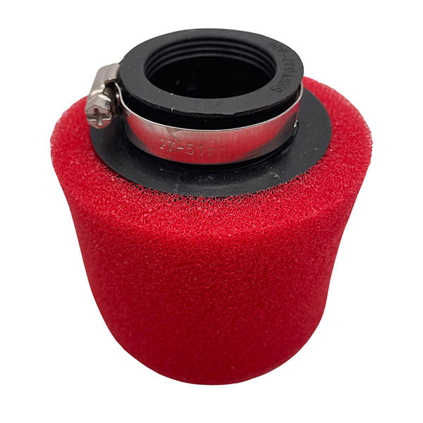 Mogo Parts Air Filter 38-40Mm, Hp Red Foam With Pre-Filter (06-0417R) | MunroPowersports.com