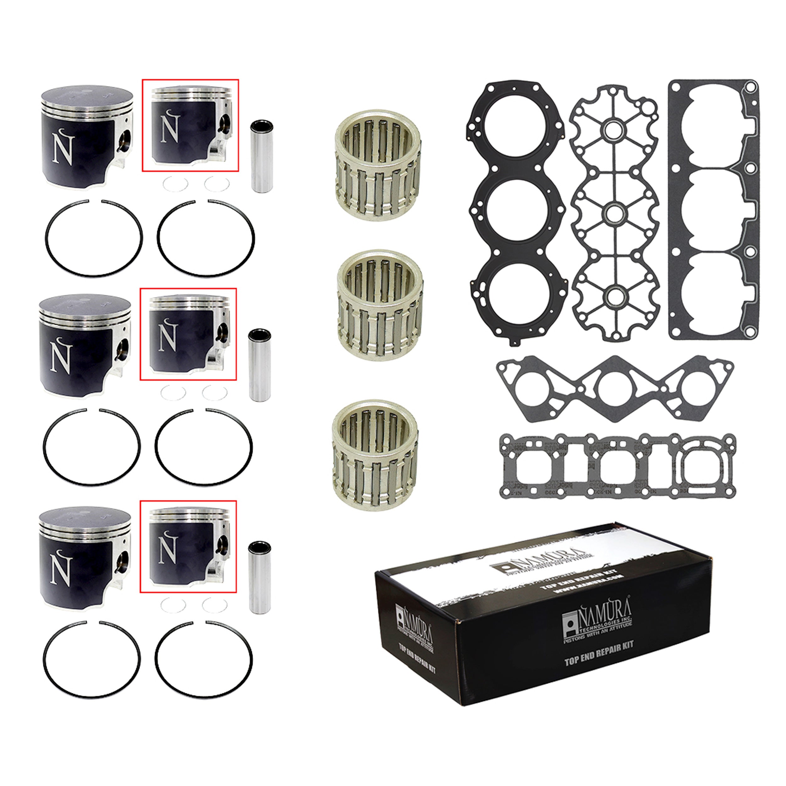 Namura Top End Repair Kit (NW-40001K1) | MunroPowersports.com