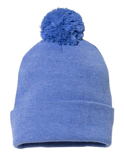 Sportsman Pom-Pom 12" Knit Beanie - SP15 | MunroPowersports.com