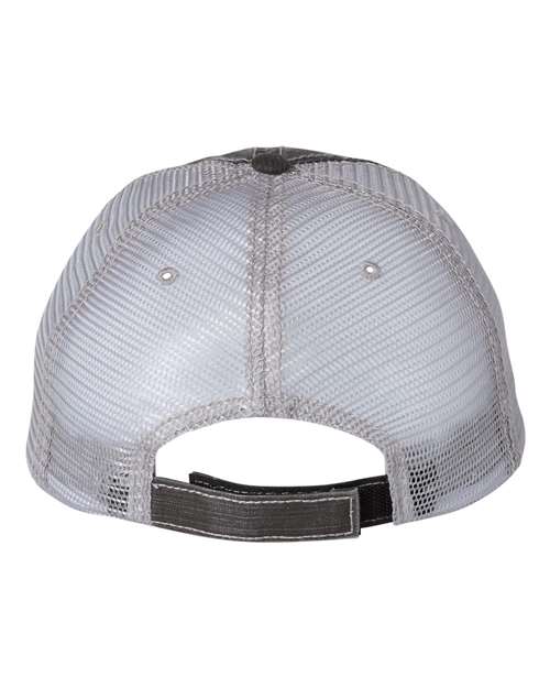 Mega Cap Herringbone Trucker Cap - 6990 | MunroPowersports.com