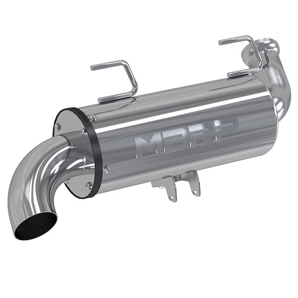 Mbrp Single Slip-On Performance Series Exhaust (AT-9525PT) | MunroPowersports.com