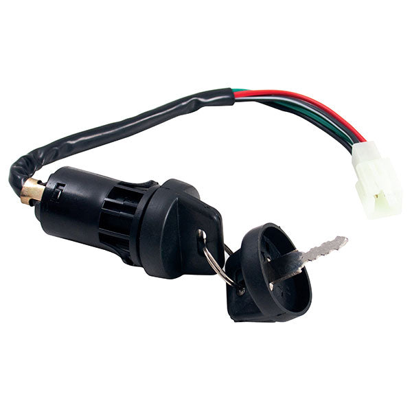 Mogo Parts Key Switch 4 Wire Female Plug (07-0505) - 84-00500 | MunroPowersports.com