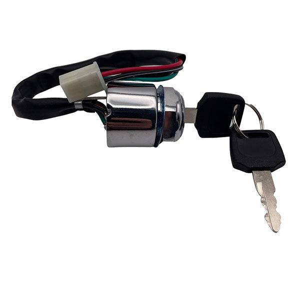 Mogo Parts Key Switch 4 Wire Male Plug (07-0505A) - 84-00505 | MunroPowersports.com