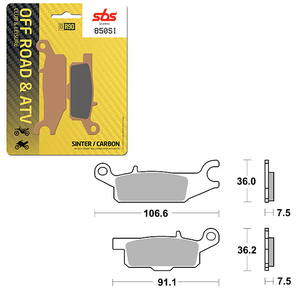 Sbs Atv/Utv Sinter Brake Pad (6240850108) - 850SI | MunroPowersports.com