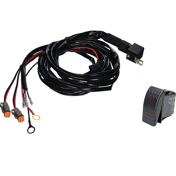 Tiger Lights Mojave Wire Harness 4Pin 2Lite (Tlmwh3) - 86-03059 | MunroPowersports.com
