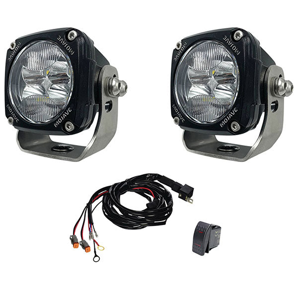 Tiger Lights Mojave 3" Light Kit & Harness (Tlm3-Kit) - 86-03063 | MunroPowersports.com