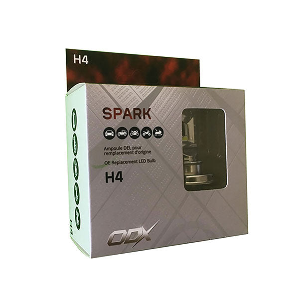 ODX Spark Led Bulb 2Pk (LEDDUSPARK-H4) - 860-5030 | MunroPowersports.com