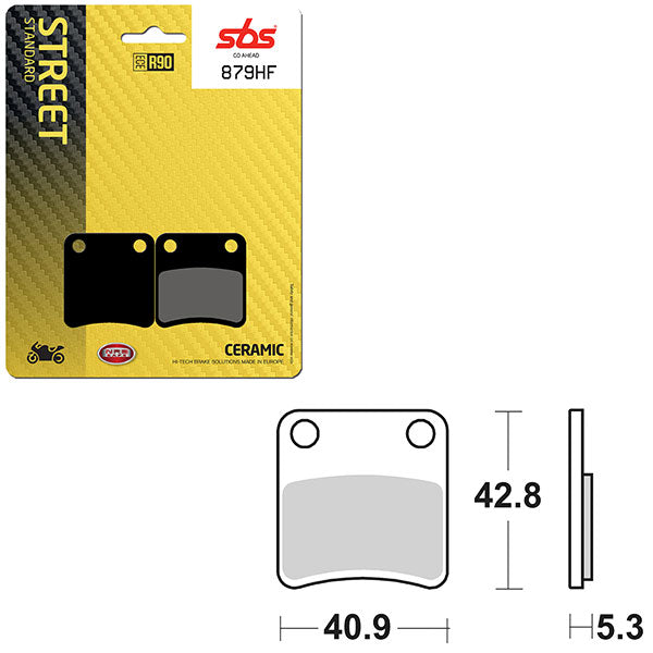 Sbs Atv/Utv Ceramic Brake Pad (6190879108) - 879HF | MunroPowersports.com