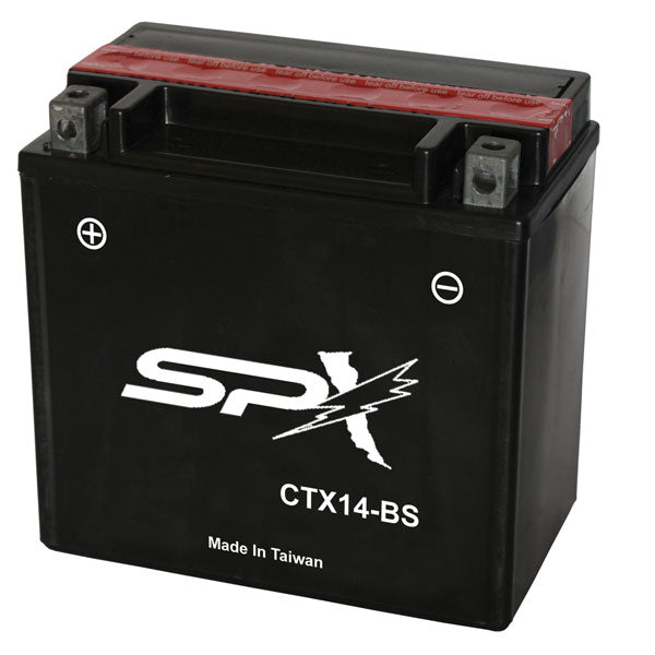 SPX High Performance Battery & Acid (Ctx14-Bs) - 880-0034 | MunroPowersports.com