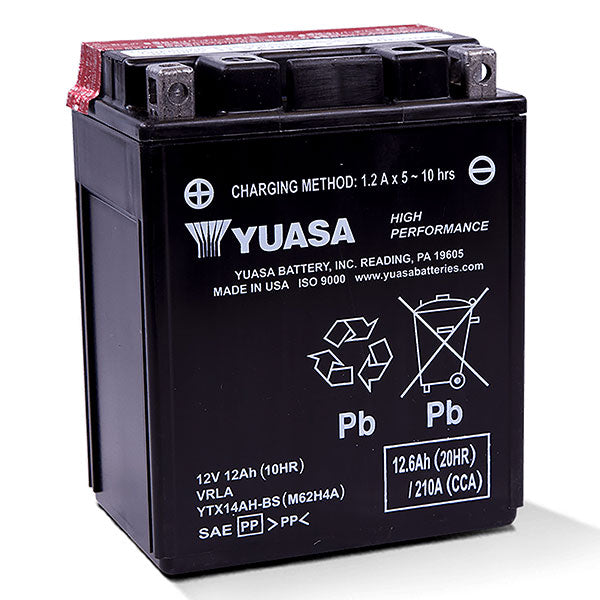 Yuasa Series Battery (Yuam62H4A) - 880-7001 | MunroPowersports.com
