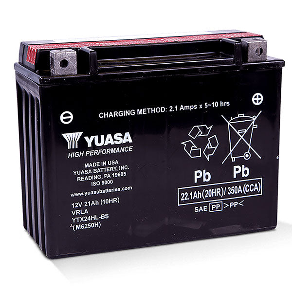 Yuasa Series Battery (Yuam6250H) - 880-7007 | MunroPowersports.com