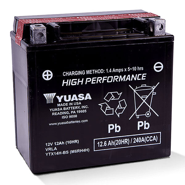 Yuasa Series Battery (Yuam6Rh4H) - 880-7008 | MunroPowersports.com