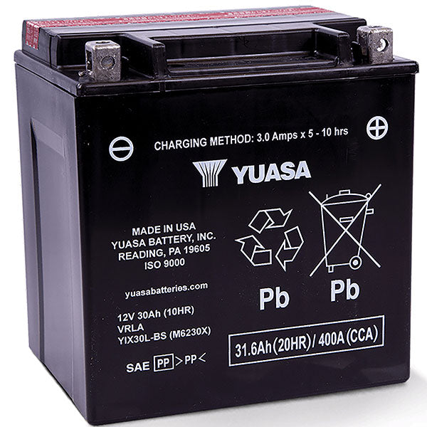 Yuasa Series Battery (Yuam6230X) - 880-7015 | MunroPowersports.com