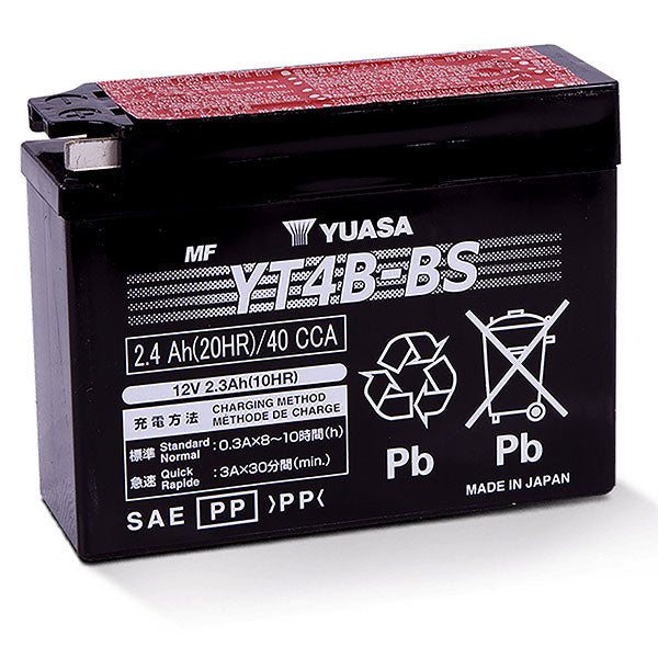 Yuasa Series Battery (Yuam62T4B) - 880-7024 | MunroPowersports.com