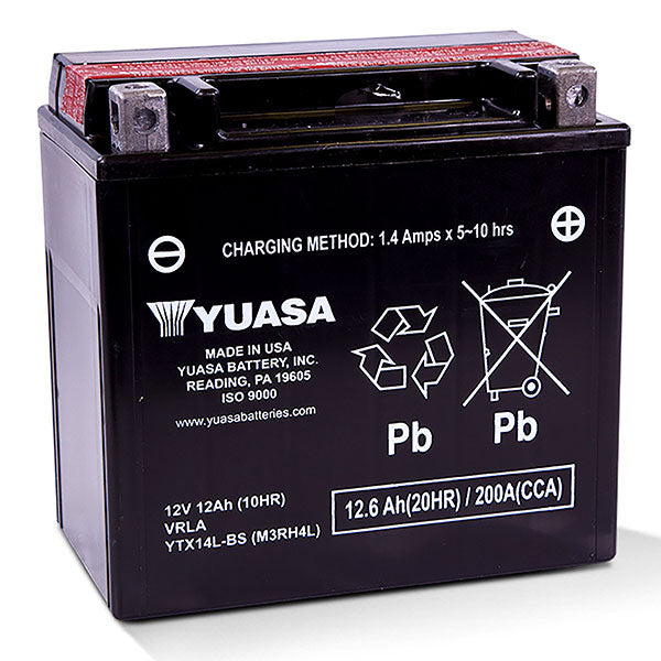 Yuasa Series Battery (Yuam3Rh4L) - 880-7035 | MunroPowersports.com
