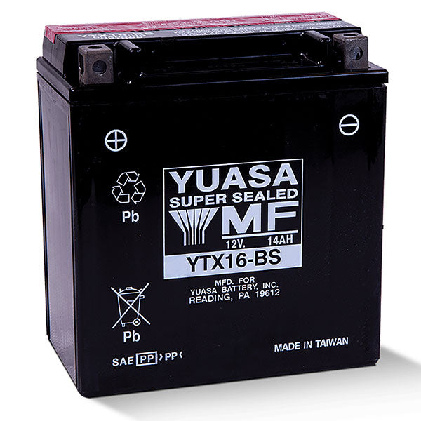 Yuasa Series Battery (Yuam32X6S) - 880-7037 | MunroPowersports.com
