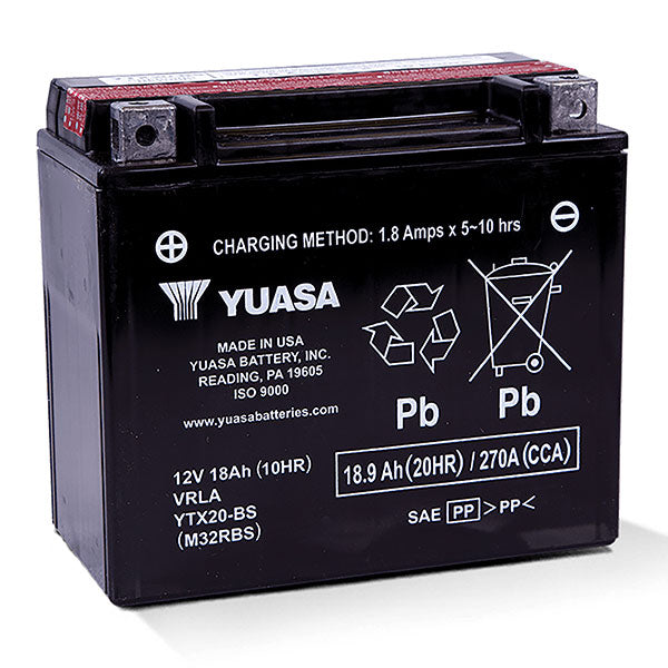 Yuasa Series Battery (Yuam32Rbs) - 880-7039 | MunroPowersports.com